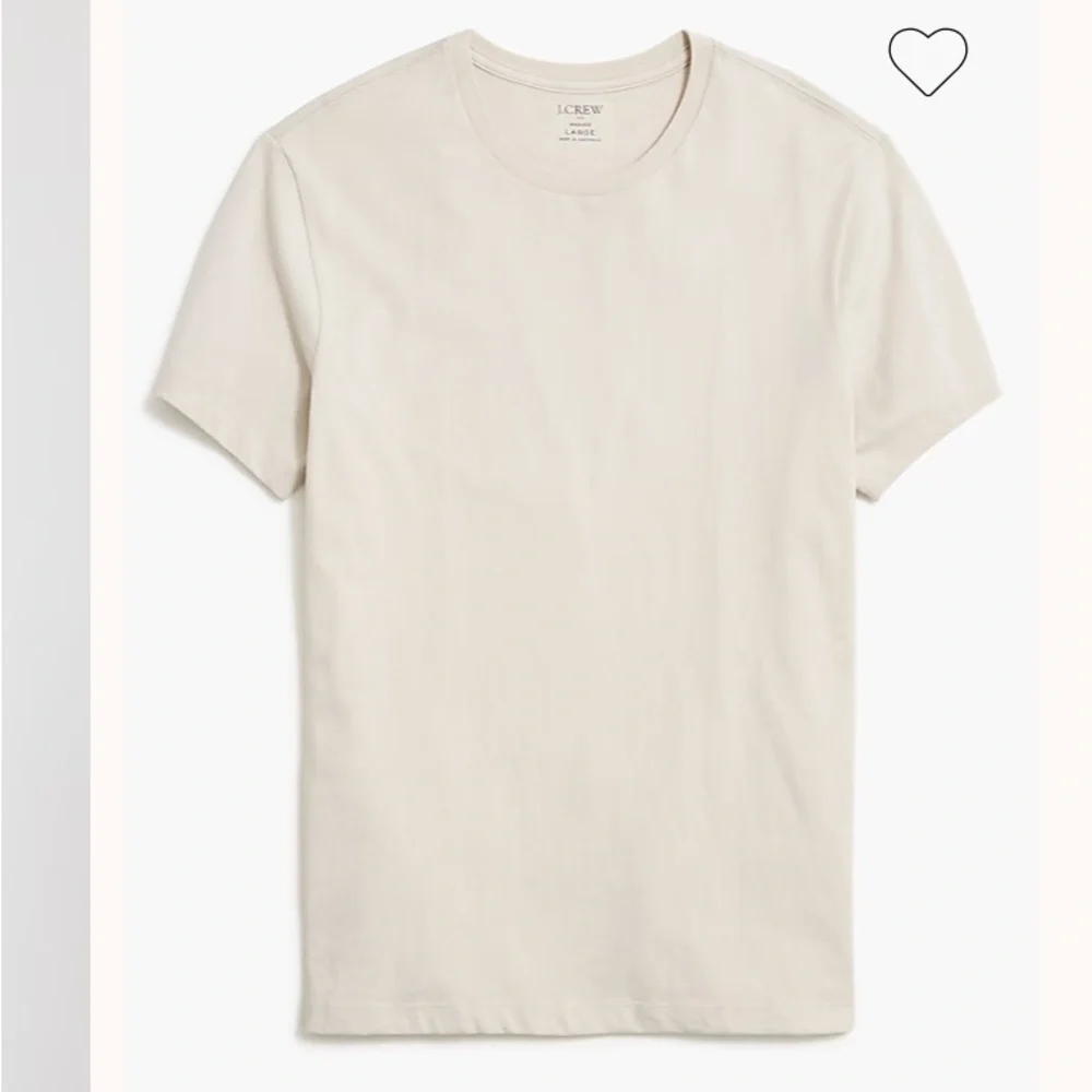 J crew stone Cotton washed jersey tee